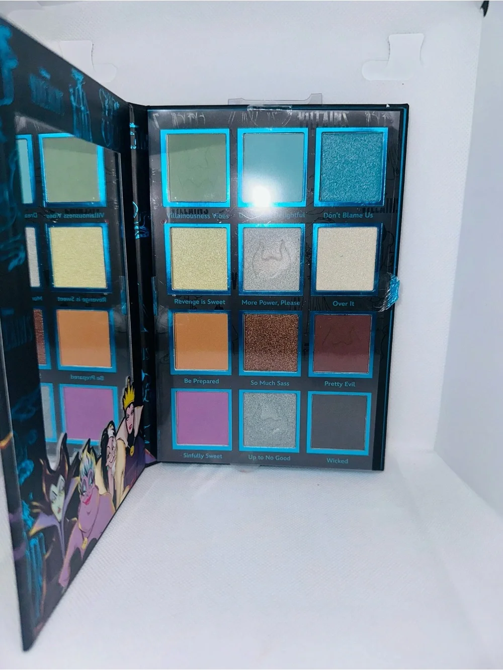 New Disney Villains Eyeshadow Palette